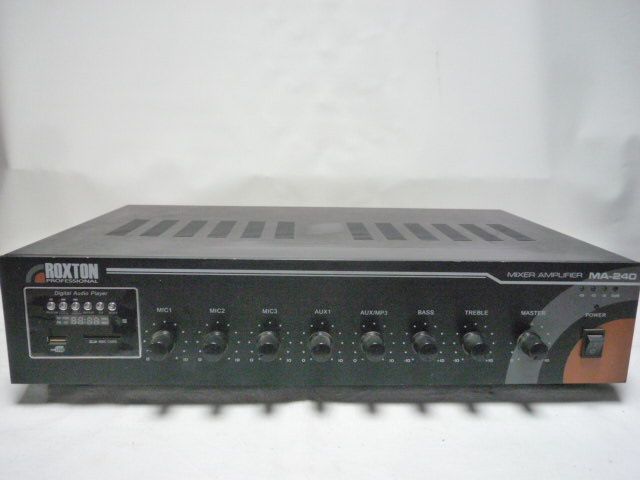 Усилитель ROXTON Mixer Amplifier MA-240 Цена 50 000 руб.