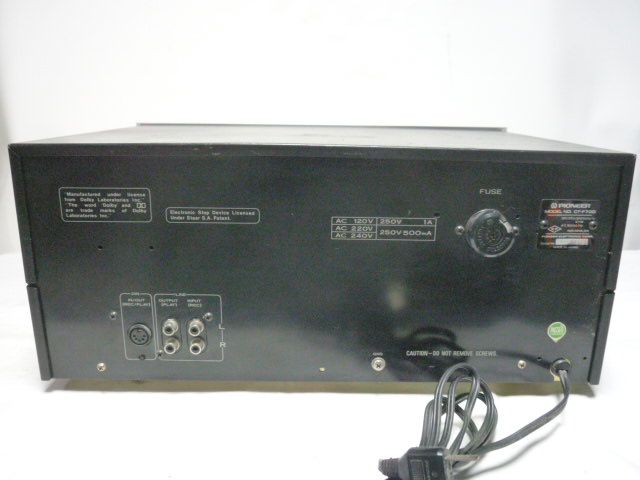 Дека PIONEER CT-F 700 Япония. Цена 60 000 руб.