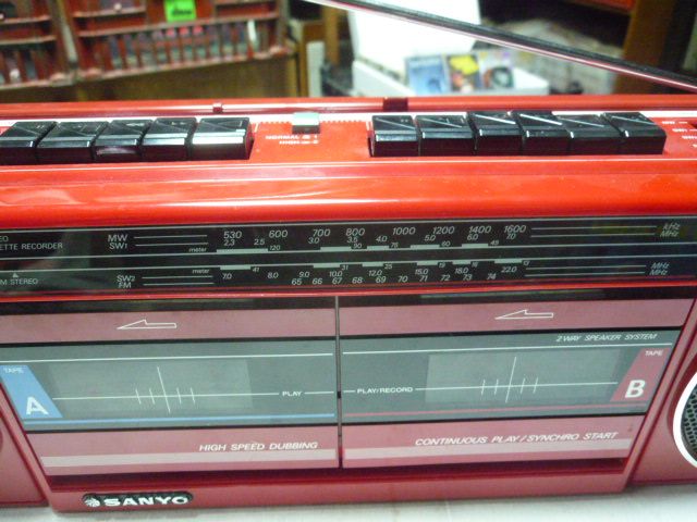 Магнитола SANYO W 703K Япония. цена 10 000 руб.